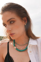 Linya Jewellery-Lana Turkuaz Küçük Toplu Kolye-Kolye-3-roqelvaxirum.shop