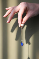 Linya Jewellery-Lapis Doğal İnci Küpe-Küpe-1-roqelvaxirum.shop