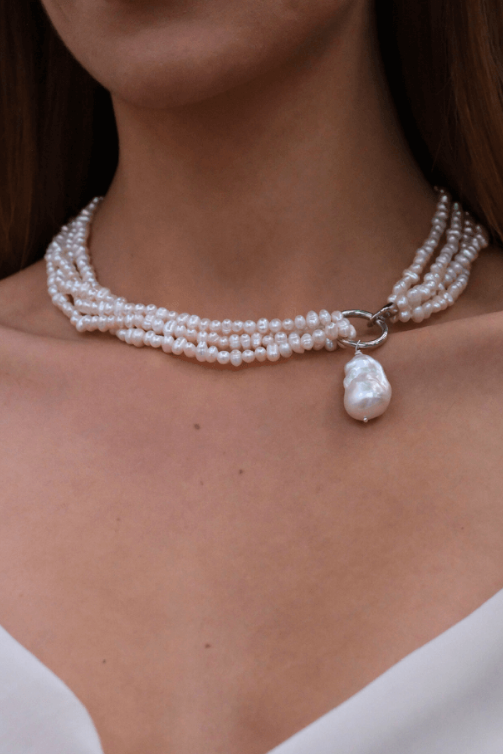 Linya Jewellery-Lara Çoklu Kum İnci Kolye-Kolye-4-roqelvaxirum.shop