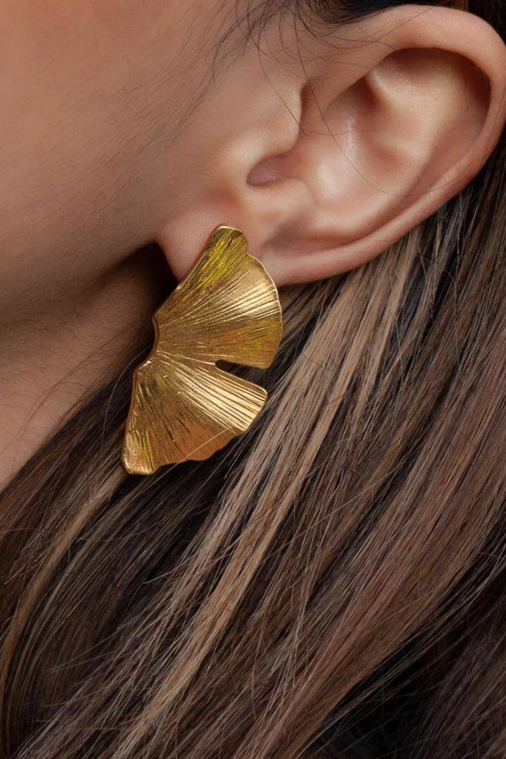 Linya Jewellery-Leta Büyük Yaprak Küpe-Küpe-3-roqelvaxirum.shop