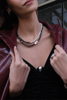Linya Jewellery-Maori Siyah Beyaz İnci Kolye-Kolye-4-roqelvaxirum.shop