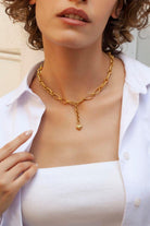Linya Jewellery-Marsala Zincir Kolye-Kolye-5-roqelvaxirum.shop