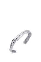 Linya Jewellery-Medusa İnce Kelepçe Bileklik Gümüş-Bileklik-1-roqelvaxirum.shop
