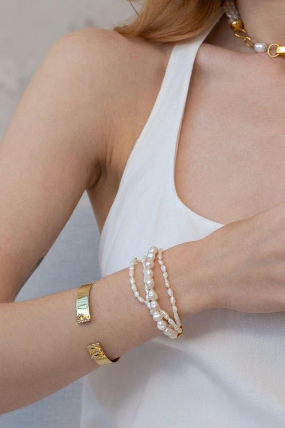 Linya Jewellery-Misel Okyanus İnci Bileklik-Bileklik-4-roqelvaxirum.shop