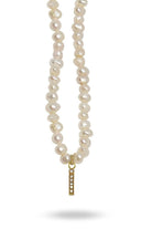 Linya Jewellery-Mono I Harfli İnci Kolye-Kolye-1-roqelvaxirum.shop
