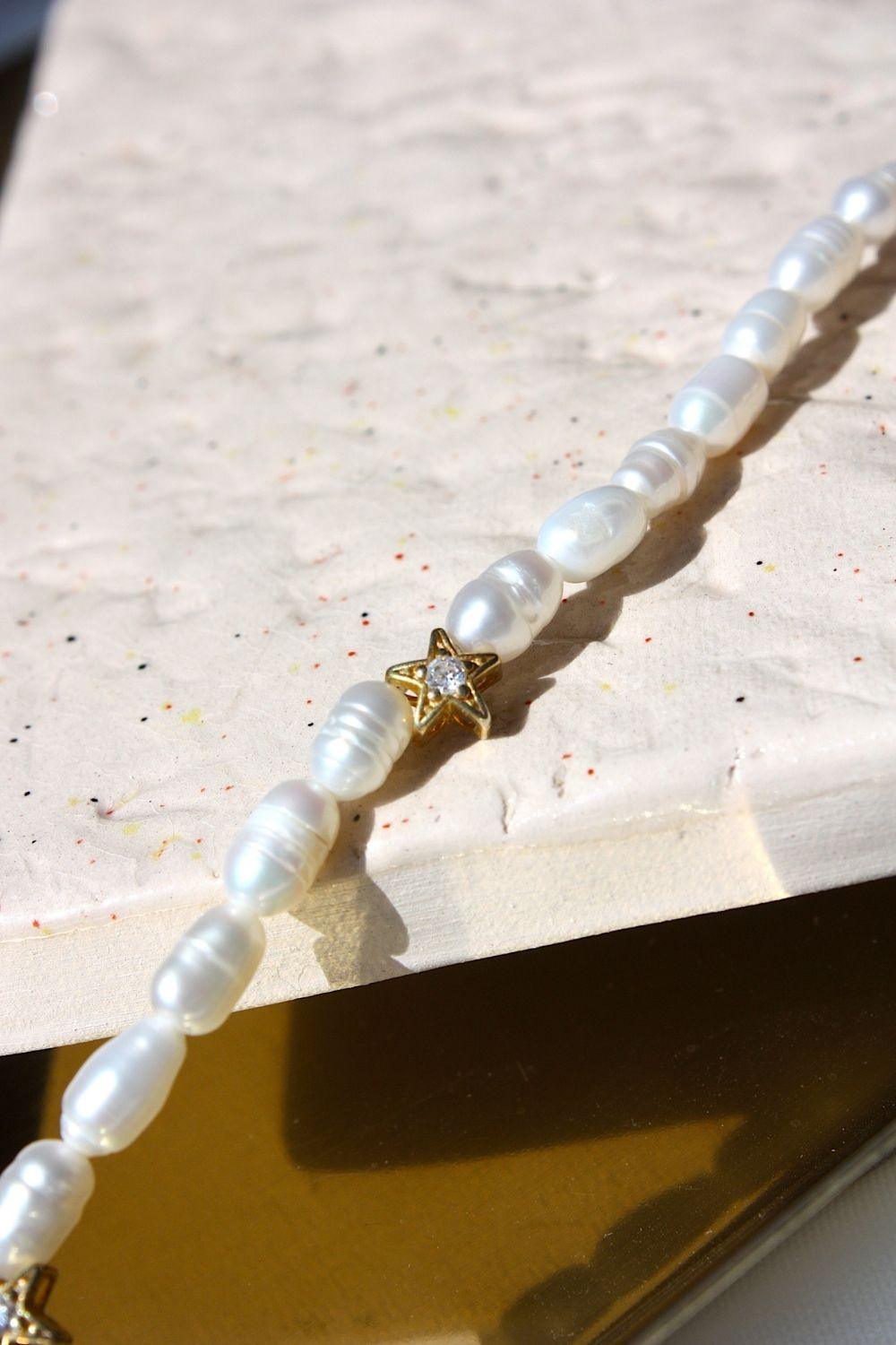 Linya Jewellery-Rometta Yıldızlı İnci Kolye-Kolye-2-roqelvaxirum.shop