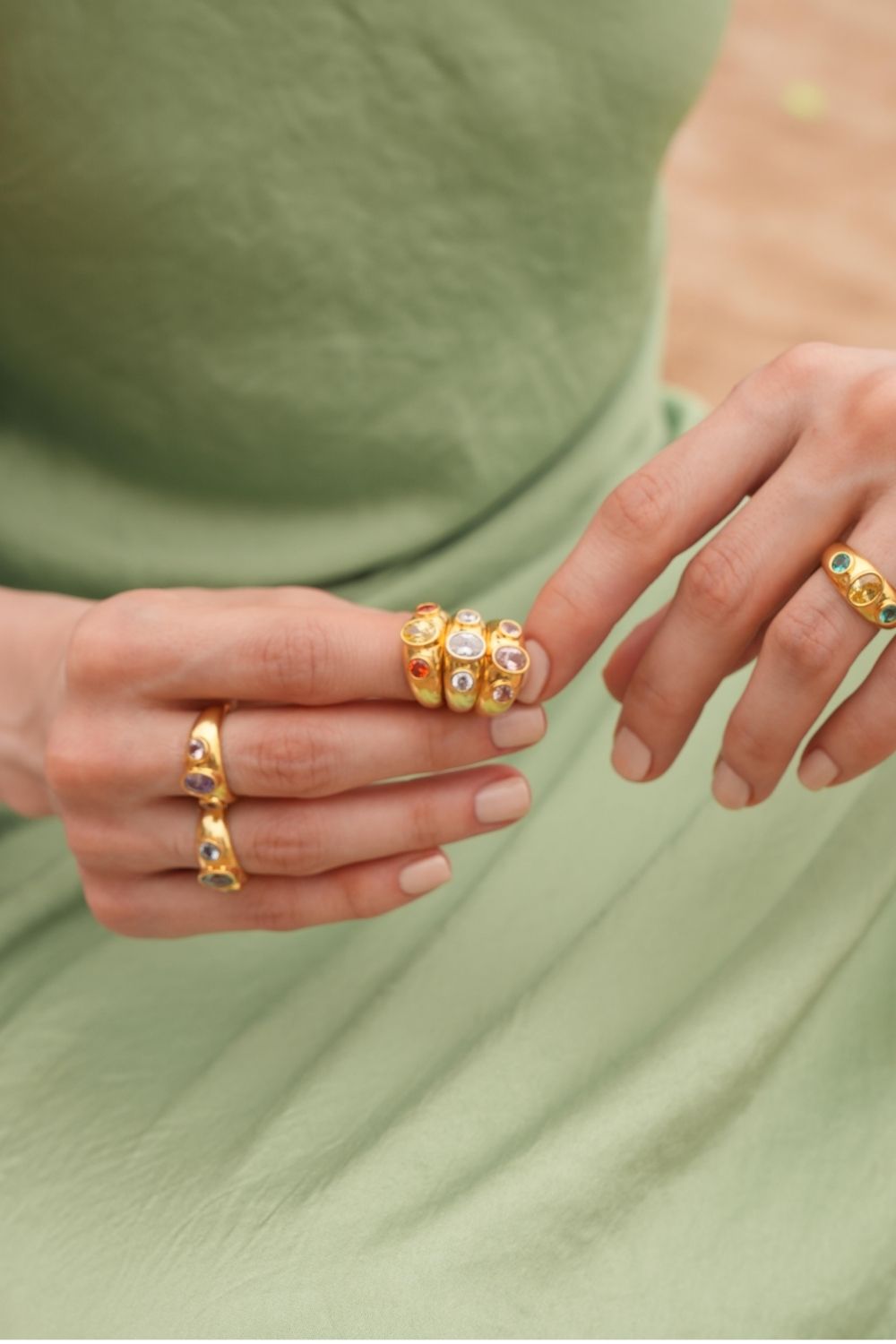 Linya Jewellery-Rosie Pembe Taşlı Yüzük-Yüzük-3-roqelvaxirum.shop