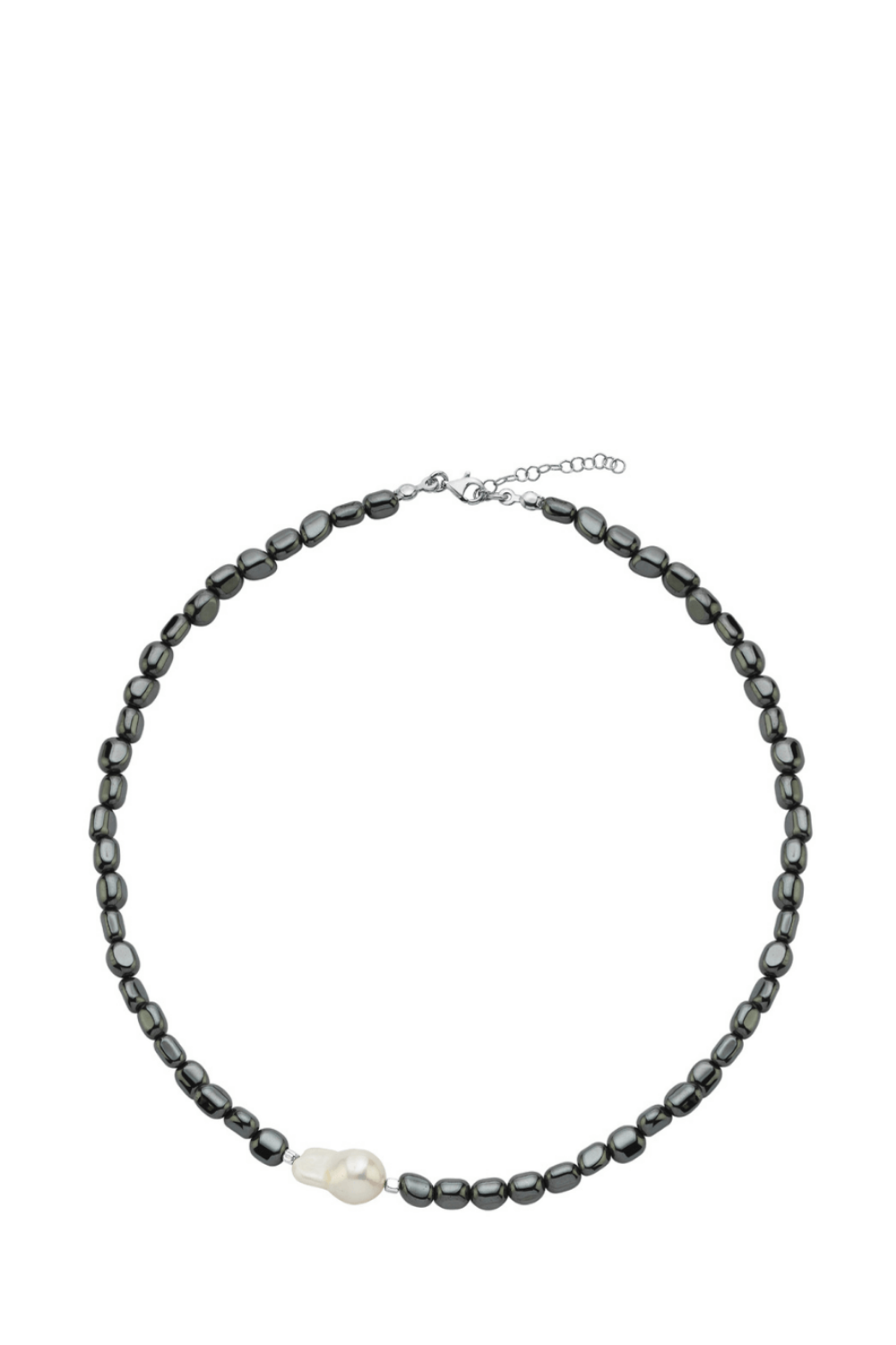 Linya Jewellery-Tagma Hematit Barok İncili Kolye-Kolye-1-roqelvaxirum.shop
