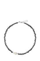 Linya Jewellery-Tagma Hematit Barok İncili Kolye-Kolye-1-roqelvaxirum.shop