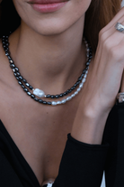 Linya Jewellery-Tagma Hematit Barok İncili Kolye-Kolye-4-roqelvaxirum.shop
