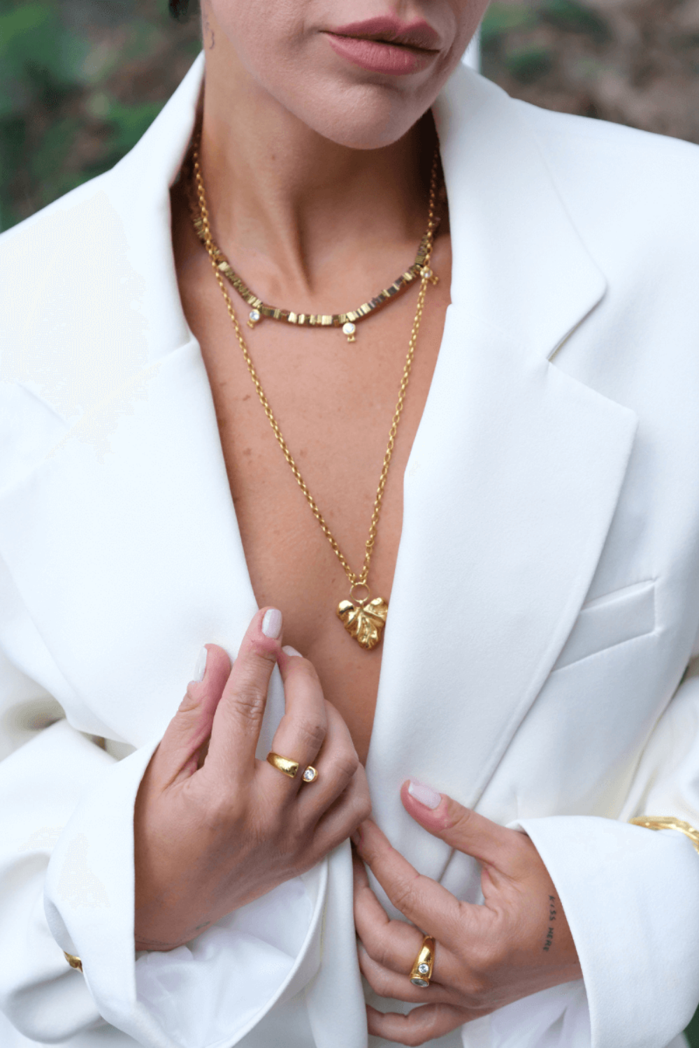 Linya Jewellery-Tesa Kalp Kolye Gold-Kolye-2-roqelvaxirum.shop