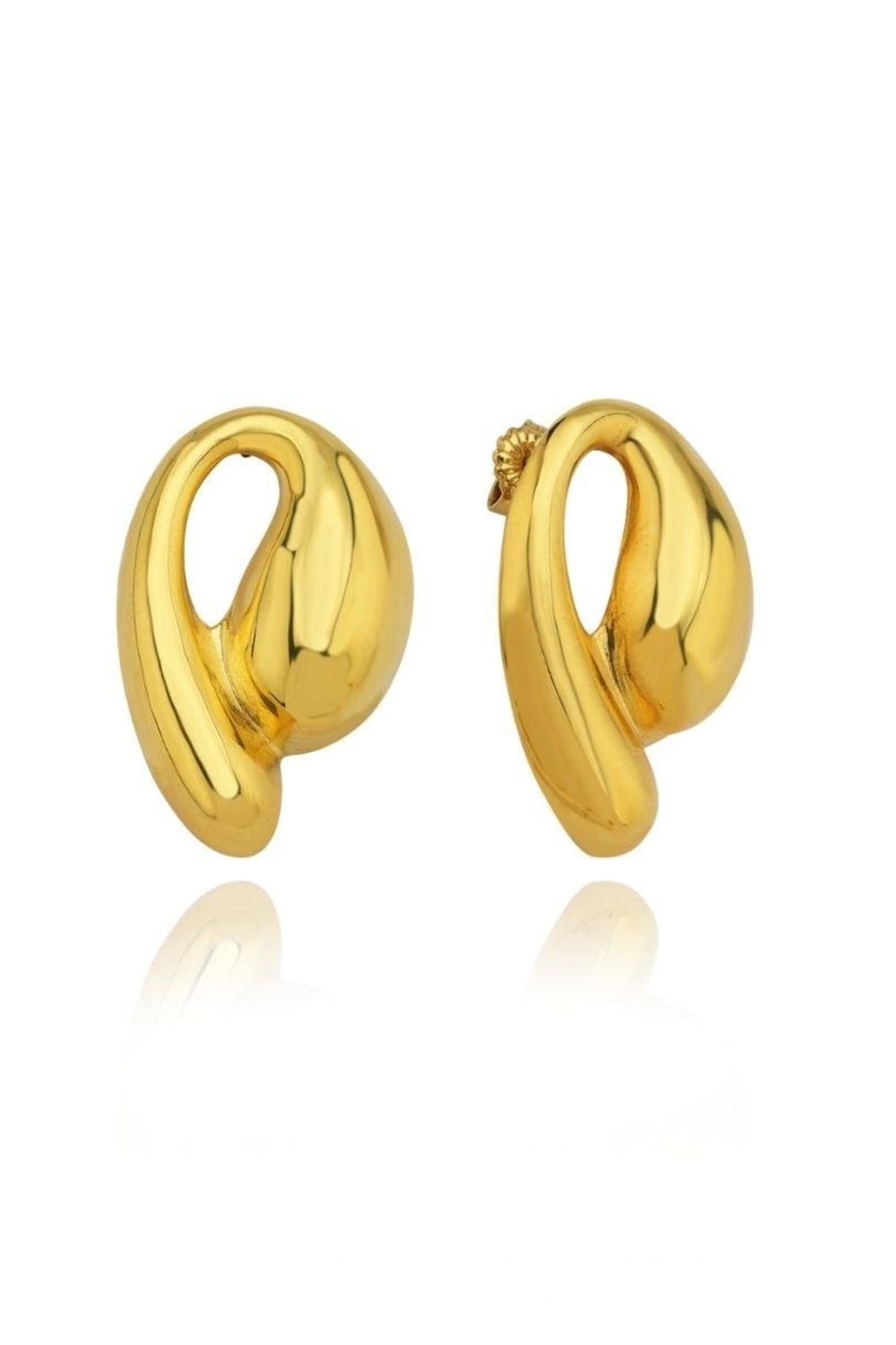 Linya Jewellery-Tina Büyük Midye Küpe-Küpe-1-roqelvaxirum.shop