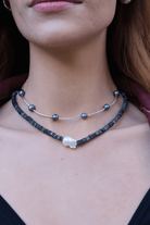 Linya Jewellery-Tohora Siyah İnci Choker-Kolye-4-roqelvaxirum.shop
