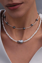 Linya Jewellery-Tohora Siyah İnci Choker-Kolye-5-roqelvaxirum.shop