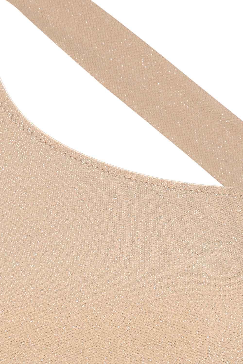 Liquide-SORUNLU - Toga Mayo Simli Bej-Bikini & Mayo-5-roqelvaxirum.shop