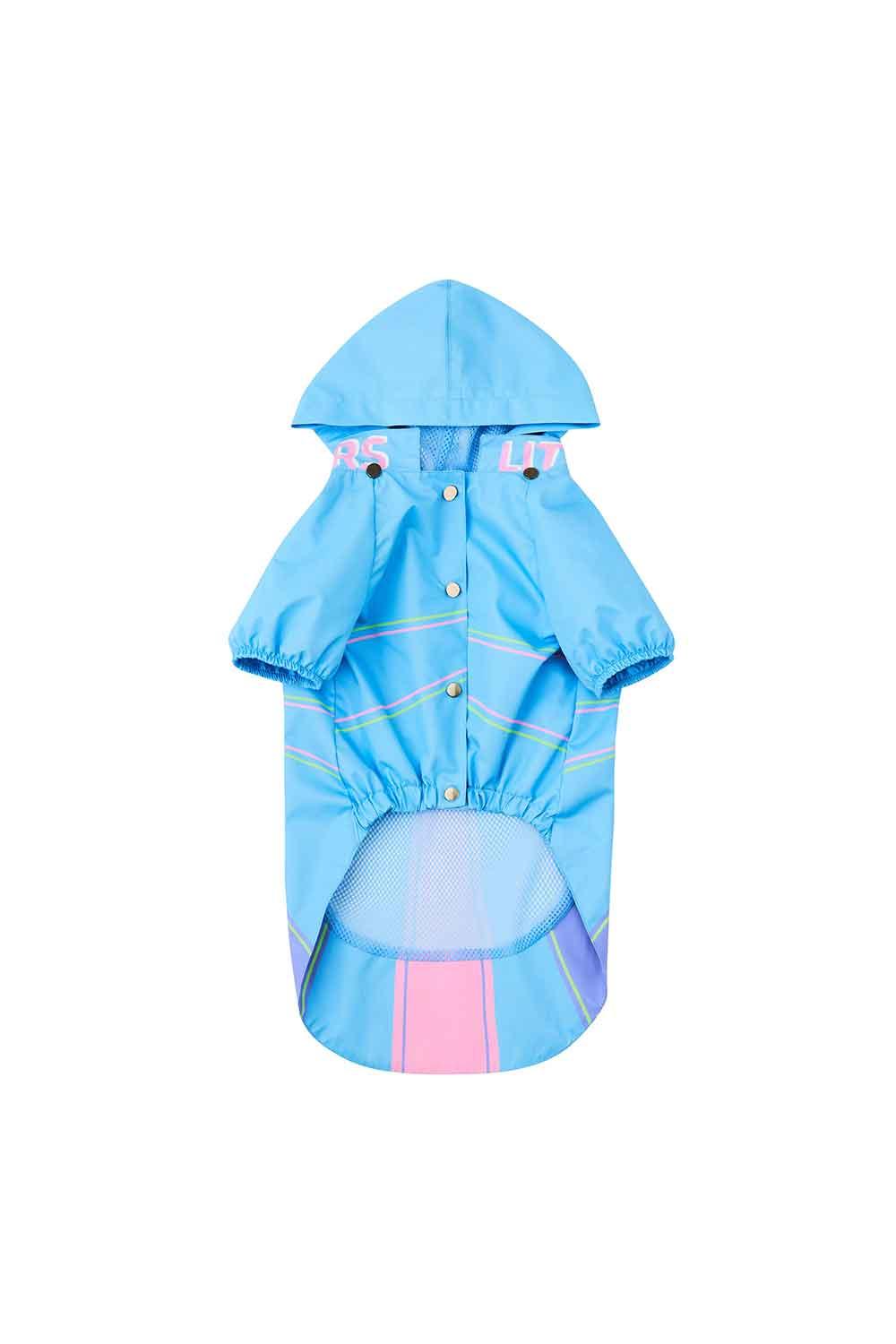 Little Monsters-Blue Single Cloud Yağmurluk-Köpek-7-roqelvaxirum.shop