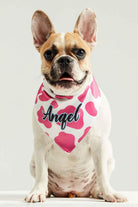 Little Monsters-Cow Print Angel Bandana-Köpek-4-roqelvaxirum.shop