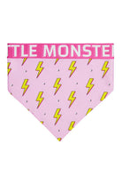 Little Monsters-Pink Flash Bandana-Köpek-2-roqelvaxirum.shop
