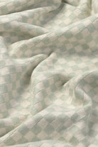Lorena Canals Örgü Battaniye, Tiles Blue Sage