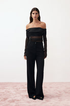 Lucentie-Aila Black Pants-Pantolon-2-roqelvaxirum.shop