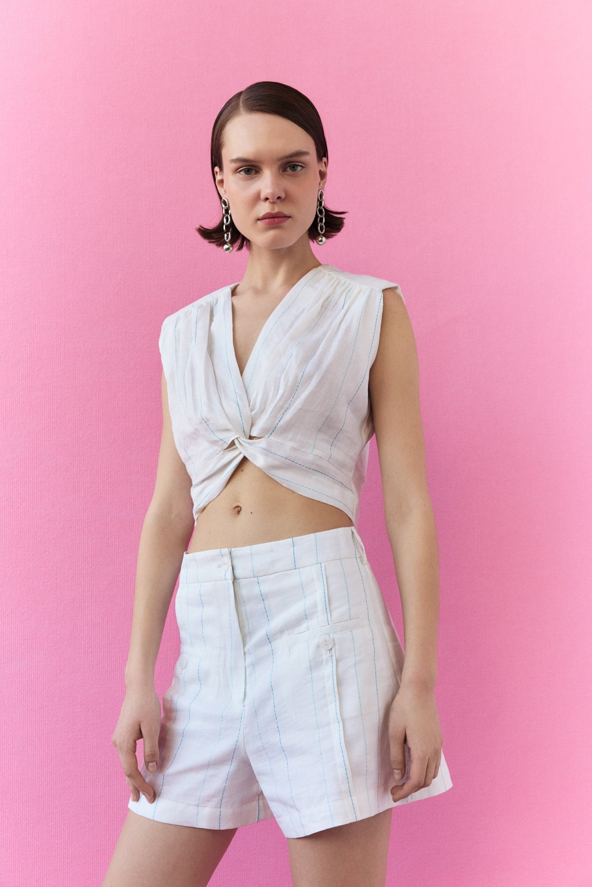 Lucentie-Lini Short-Şort-5-roqelvaxirum.shop