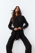 Lucentie-Lulu Black-Gömlek-1-roqelvaxirum.shop