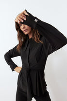 Lucentie-Lulu Black-Gömlek-2-roqelvaxirum.shop