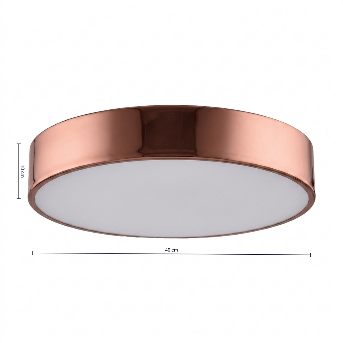 Lumiana-Mels Led Plafonyer, Bakır - 40 Cm-Avize-4-roqelvaxirum.shop