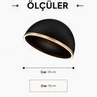 Lumiana-Riosa Plafonyer Açılı - 35 Cm-Avize-3-roqelvaxirum.shop