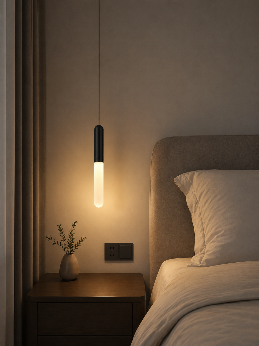 Lumiana-Vina Sarkıt - Mat Siyah-Avize-2-roqelvaxirum.shop