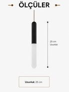 Lumiana-Vina Sarkıt - Mat Siyah-Avize-4-roqelvaxirum.shop