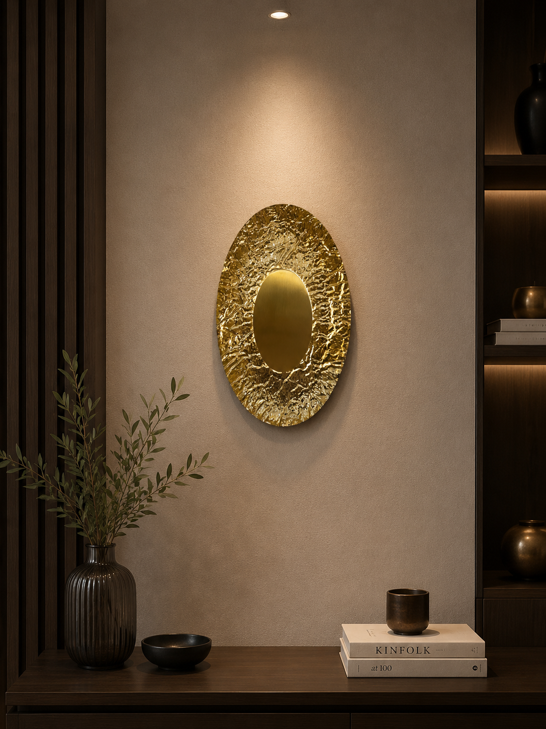 Lumiana-Lyra Aplik — Gold Dekoratif Duvar Aydınlatması-Aplik-2-roqelvaxirum.shop