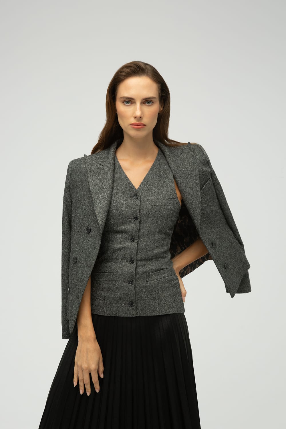 MAXIMUS-Ester Yün Blazer Ceket-Ceket-10-roqelvaxirum.shop