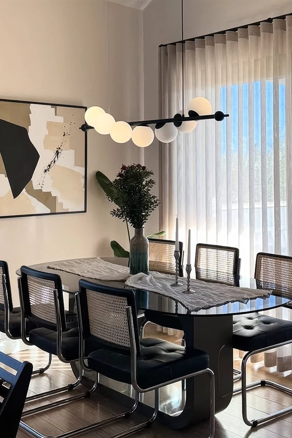 Metanoya Lighting-Nami Sarkıt - Siyah-Avize-4-roqelvaxirum.shop