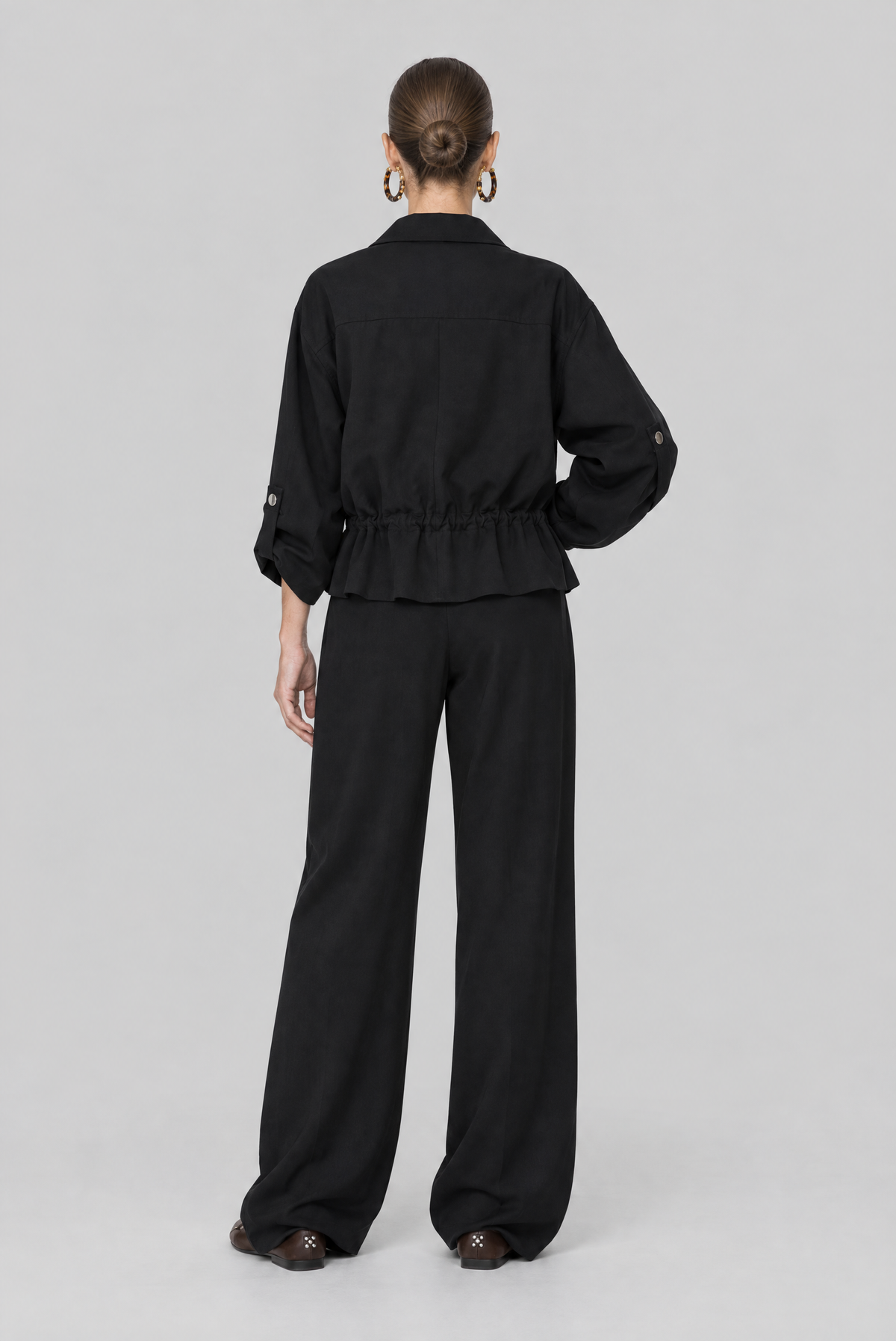 Anais Tencel Ceket Siyah