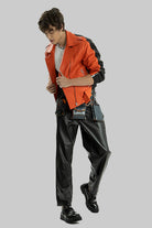 MX Clan-MX-32 Biker Turuncu-Deri Mont-7-roqelvaxirum.shop
