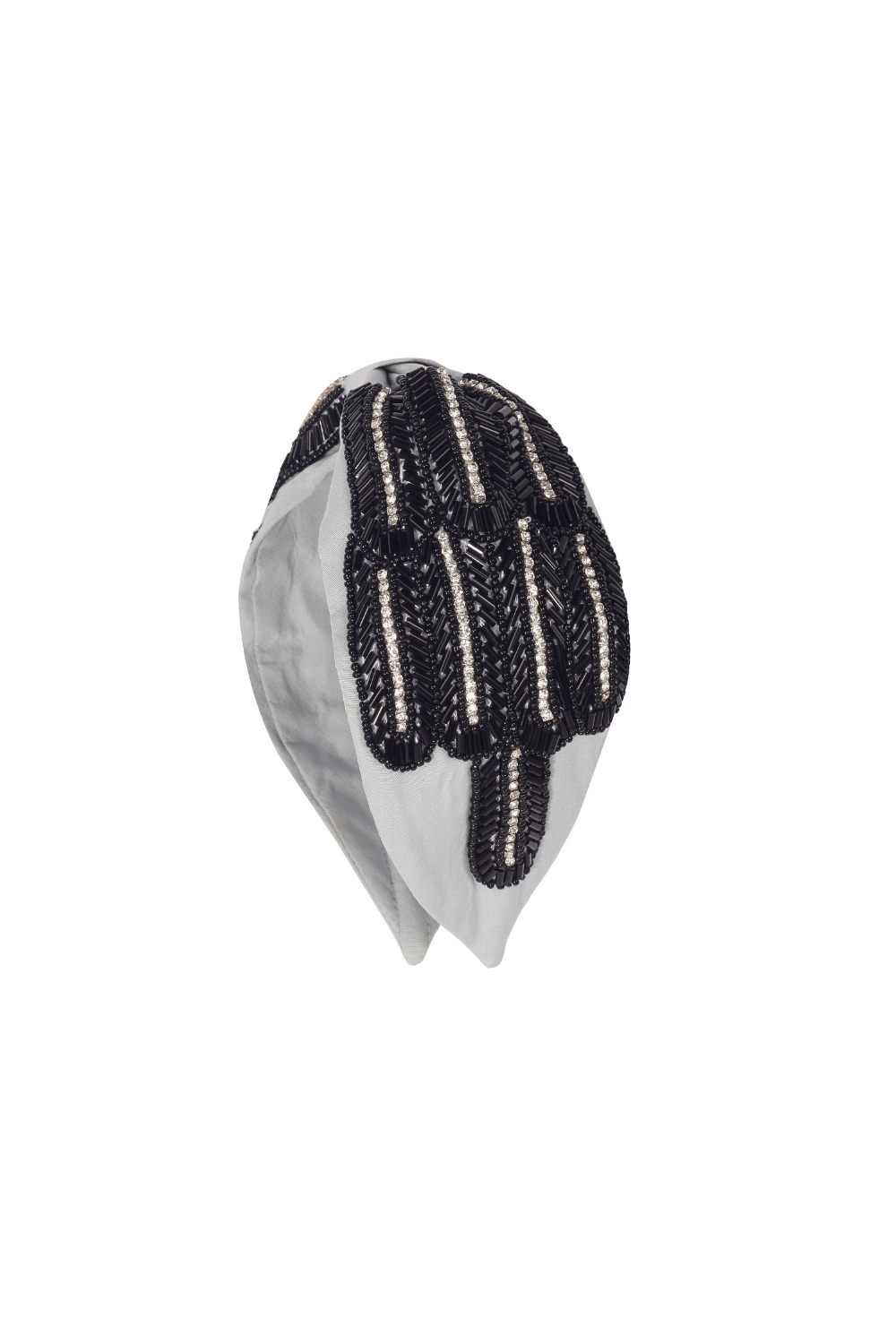 Maisha's-Aura İpek Kumaş Üzerine Özel Tasarım İşlemeli Taç-Saç Aksesuarı-1-roqelvaxirum.shop