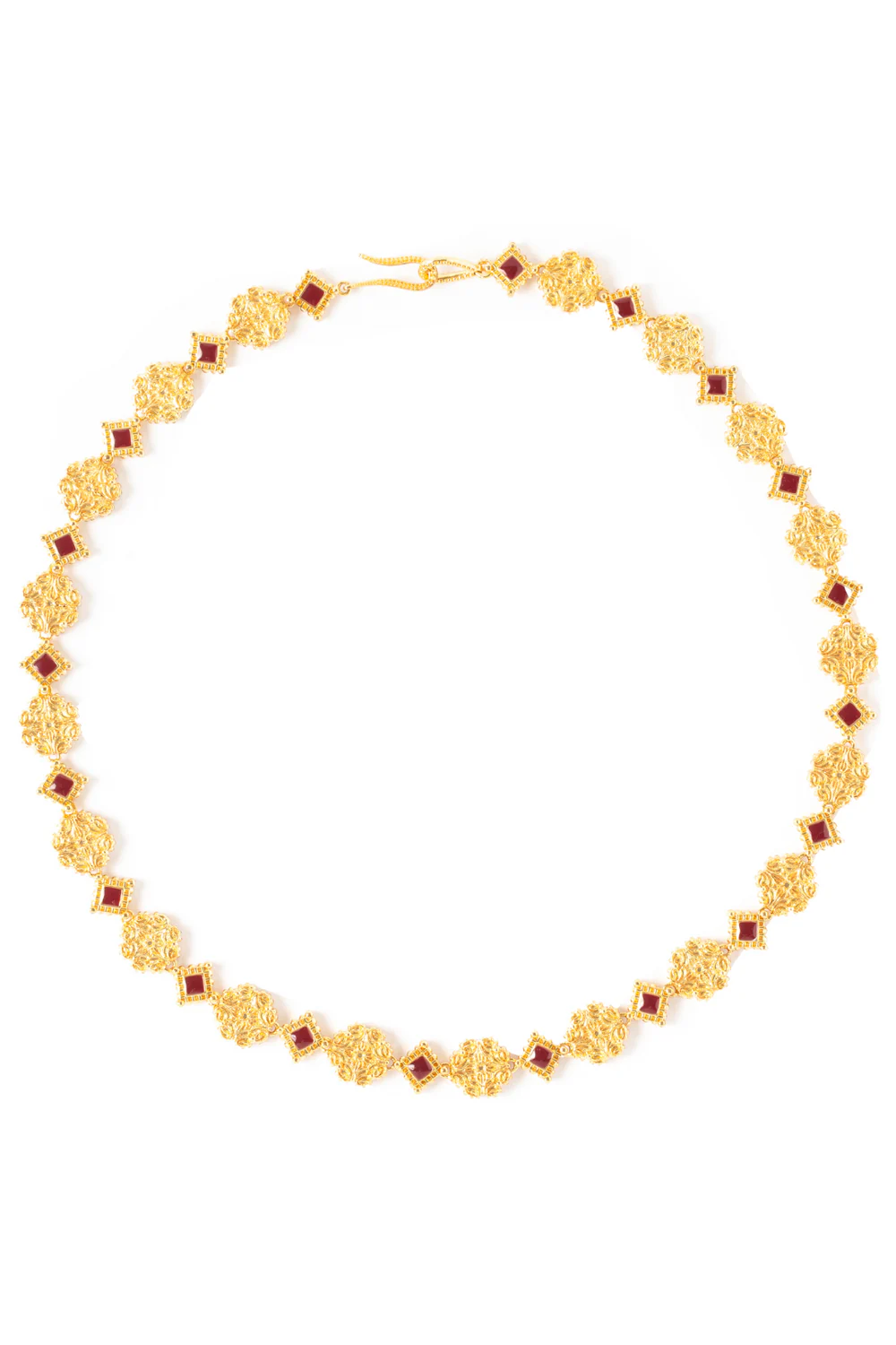 Maison Lygos-Galla Placidia Kare Kolye-Kolye-1-roqelvaxirum.shop