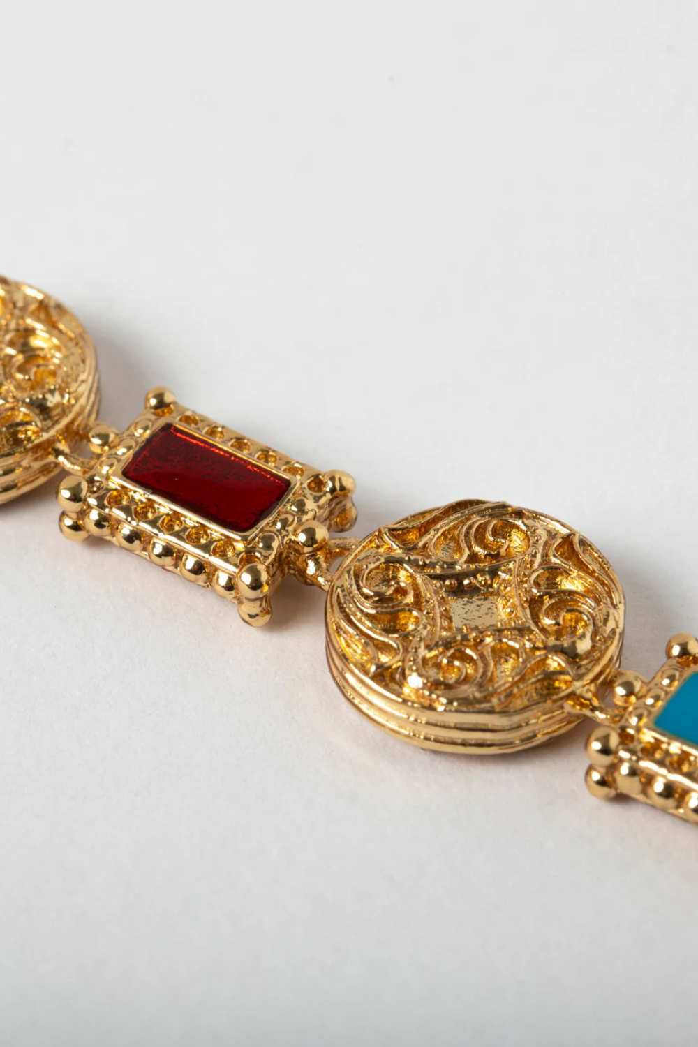Maison Lygos-Theodora Dikdörtgen Bileklik-Bileklik-2-roqelvaxirum.shop