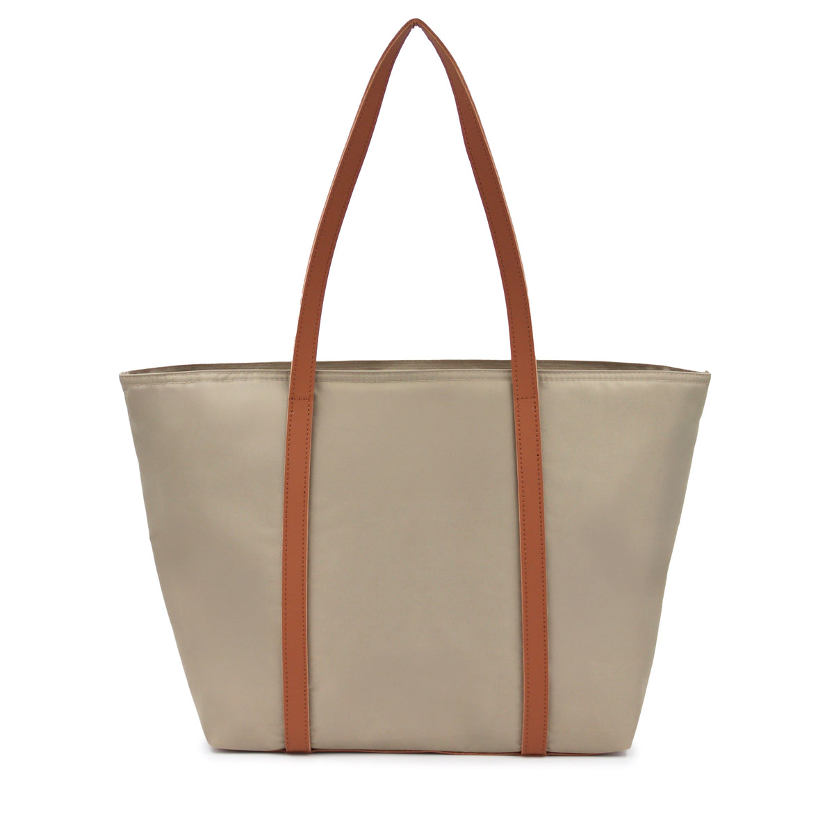 Maison Sacrée-Croisette Urban Beige Large Shoulder Bag-Omuz Çantası-2-roqelvaxirum.shop