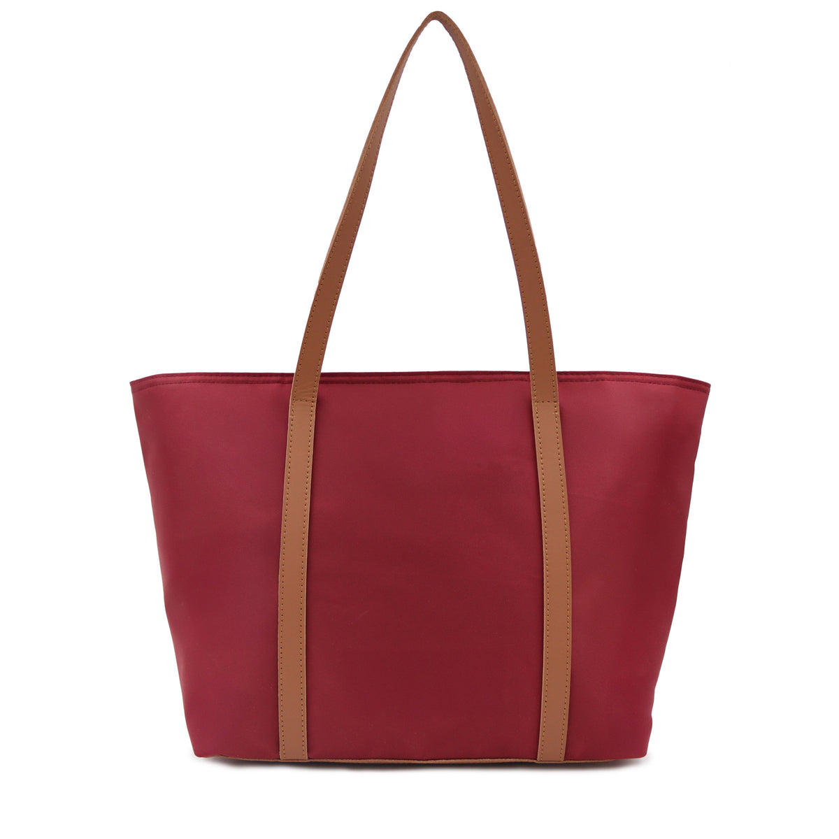 Maison Sacrée-Croisette Urban Burgundy Large Shoulder Bag-Handbag-2-roqelvaxirum.shop