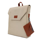 Maison Sacrée-Ferrat Beige 15'' Backpack-Sırt Çantası-2-roqelvaxirum.shop