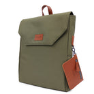 Maison Sacrée-Ferrat Khaki 13'' Backpack-Sırt Çantası-2-roqelvaxirum.shop