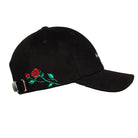 Maison Sacrée-La Rose Du Jardin Black Cap-Şapka-2-roqelvaxirum.shop
