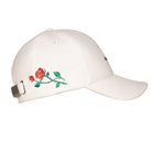 Maison Sacrée-La Rose Du Jardin White Cap-Şapka-2-roqelvaxirum.shop
