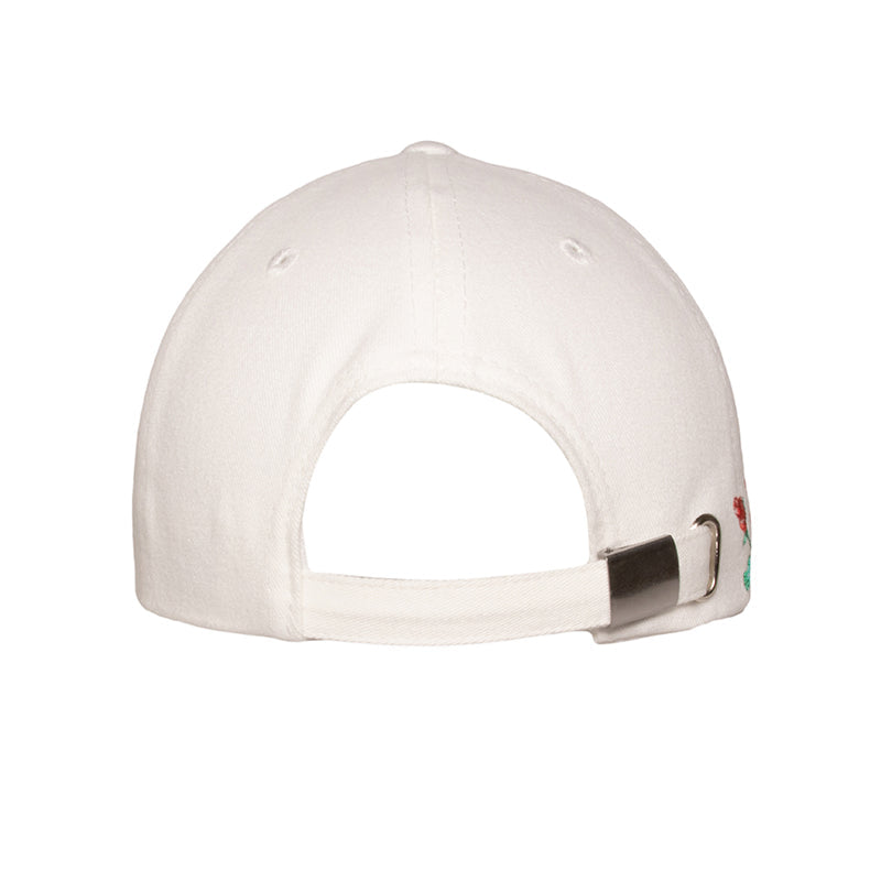 Maison Sacrée-La Rose Du Jardin White Cap-Şapka-3-roqelvaxirum.shop