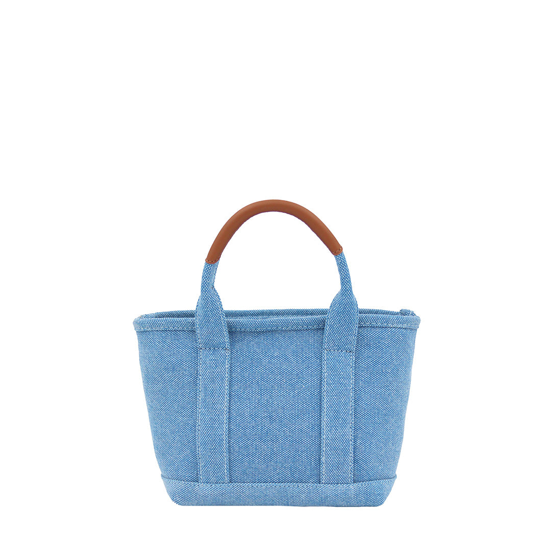 Maison Sacrée-Miramar Denim Extra Mini Shoulder Bag-Omuz Çantası-3-roqelvaxirum.shop