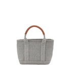 Maison Sacrée-Miramar Grey Extra Mini Shoulder Bag-Omuz Çantası-3-roqelvaxirum.shop