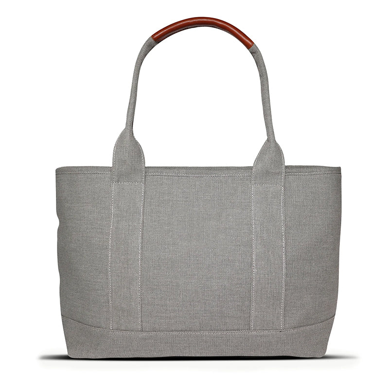 Maison Sacrée-Miramar Grey Large Shoulder Bag-Miramar-3-roqelvaxirum.shop