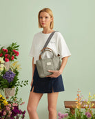 Maison Sacrée-Miramar Grey Mini Shoulder Bag-Omuz Çantası-5-roqelvaxirum.shop